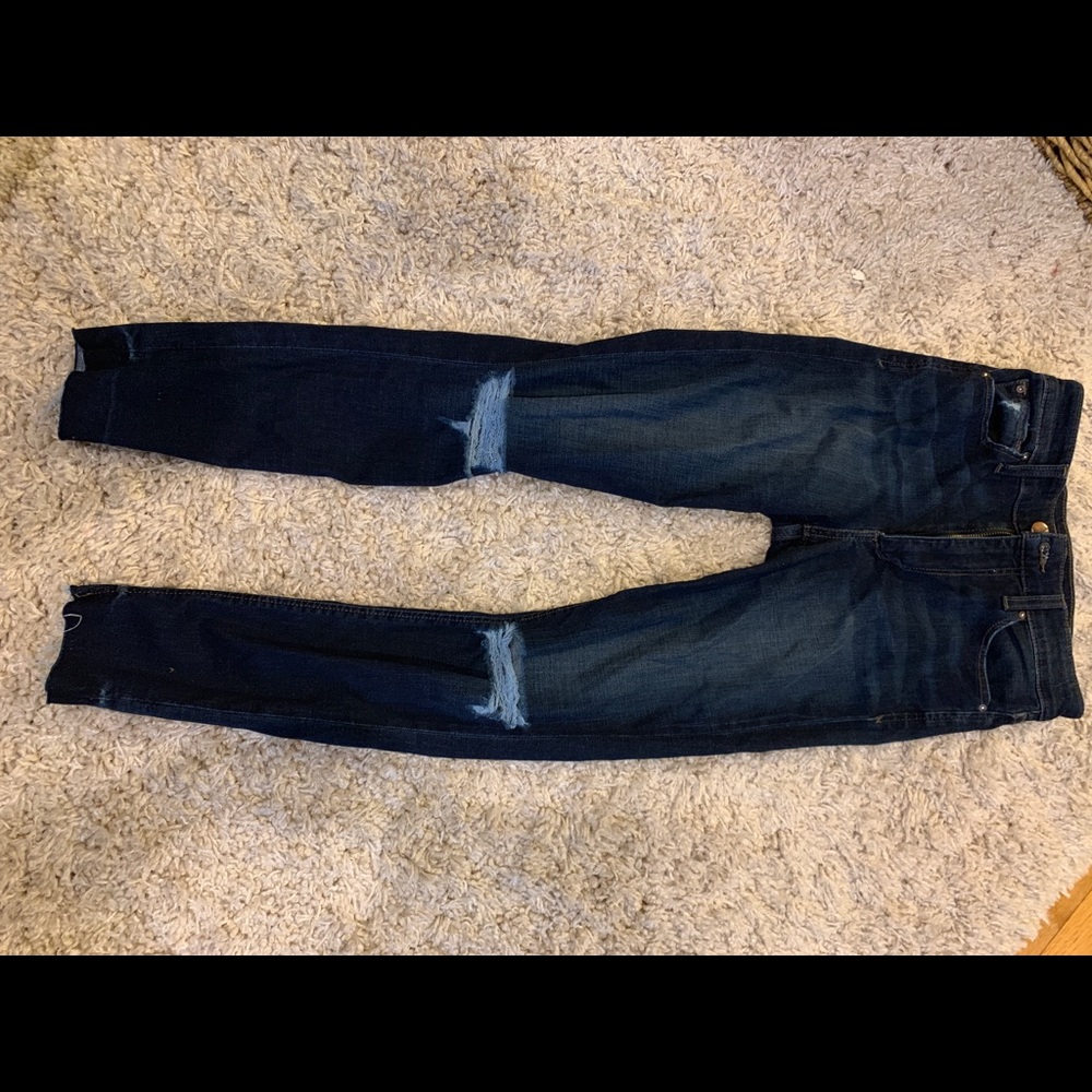 Joe’s High Rise Skinny Crop Jeans